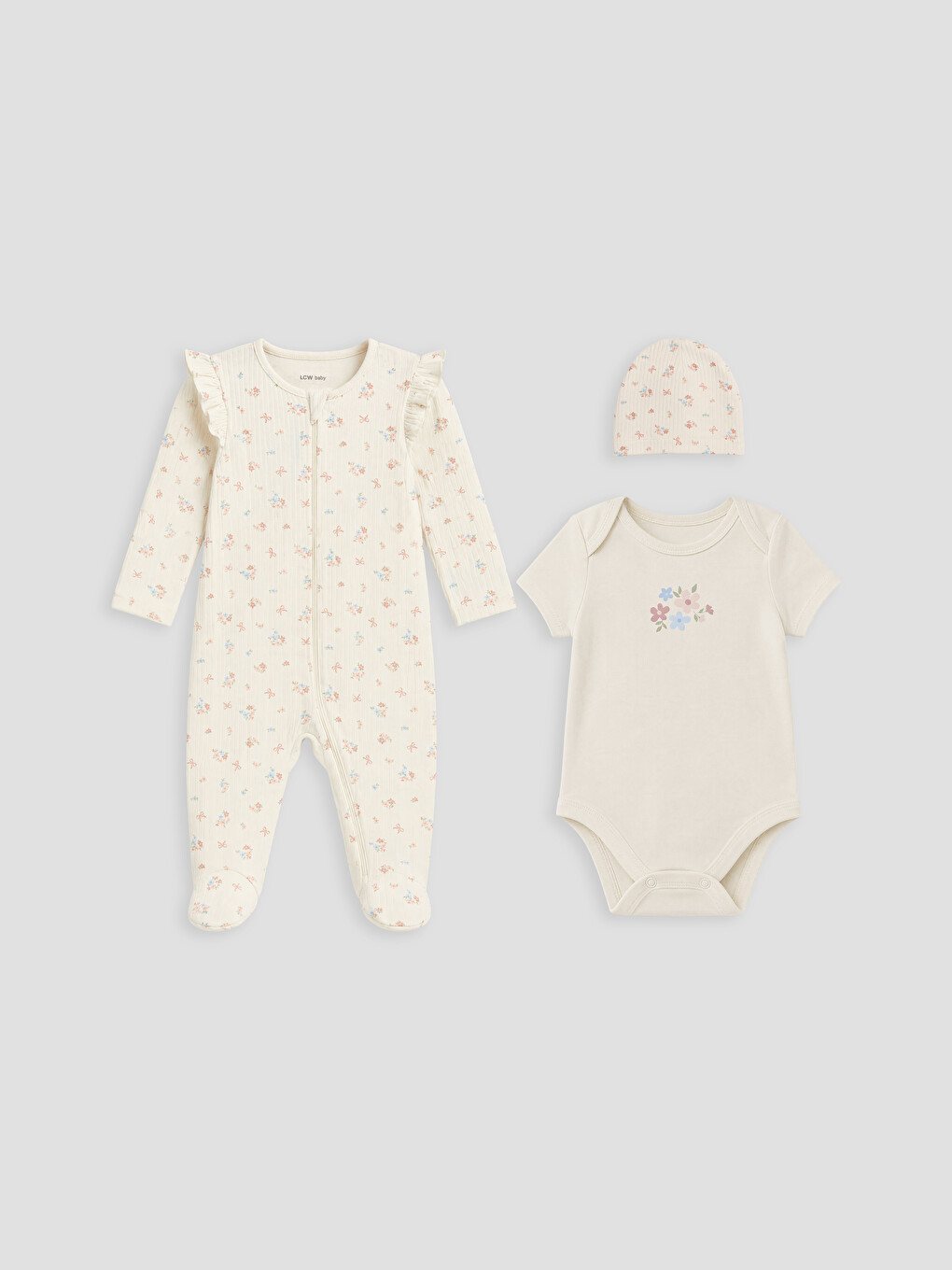 Floral Baby Girls' Hospital Discharge Set