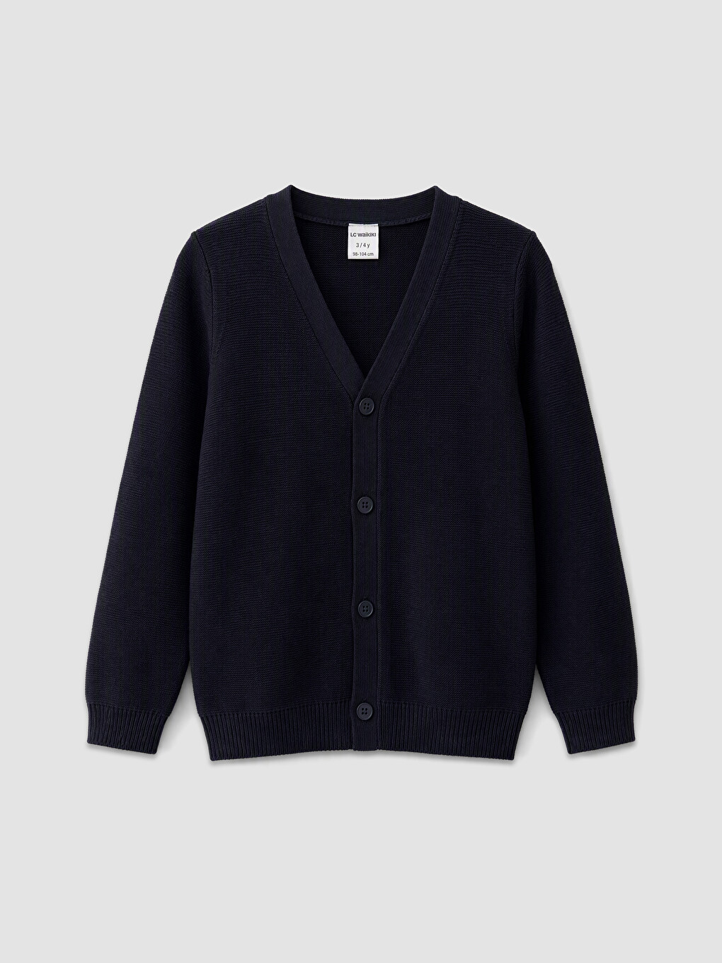 Boy Navy Cardigan
