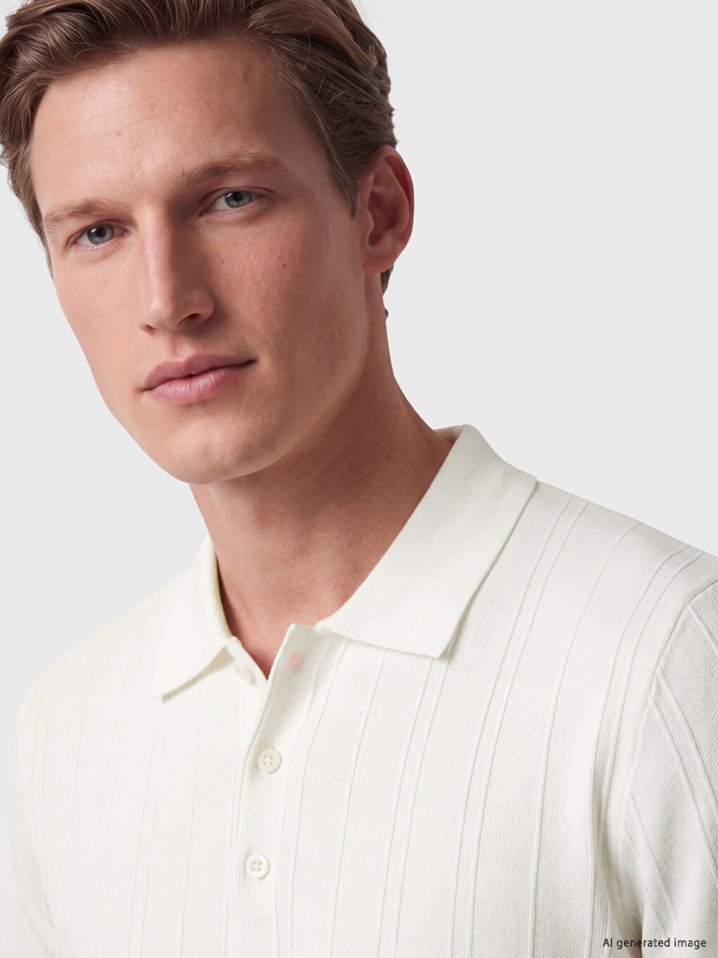 Man White Sweater-2