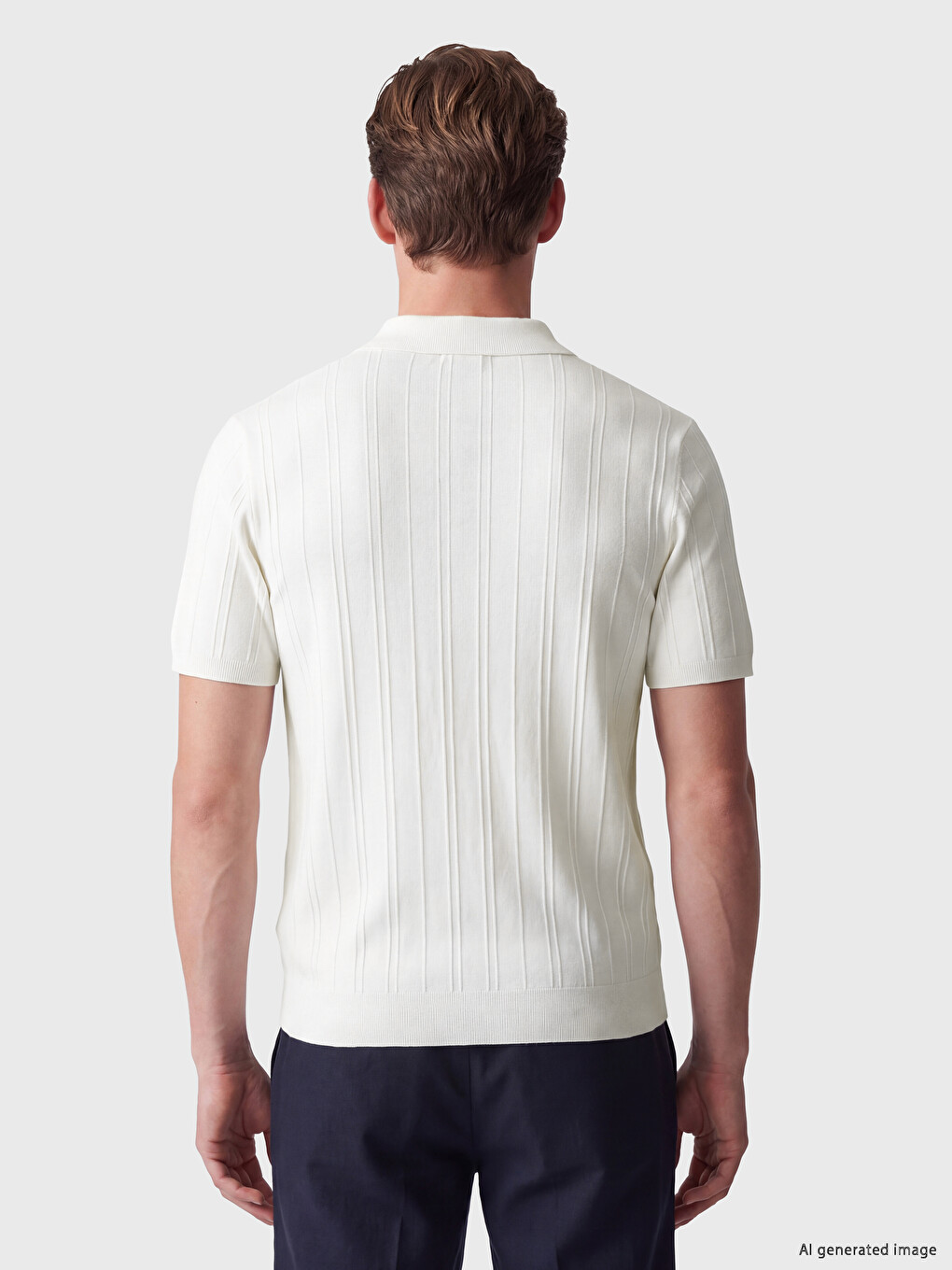 Man White Sweater-3