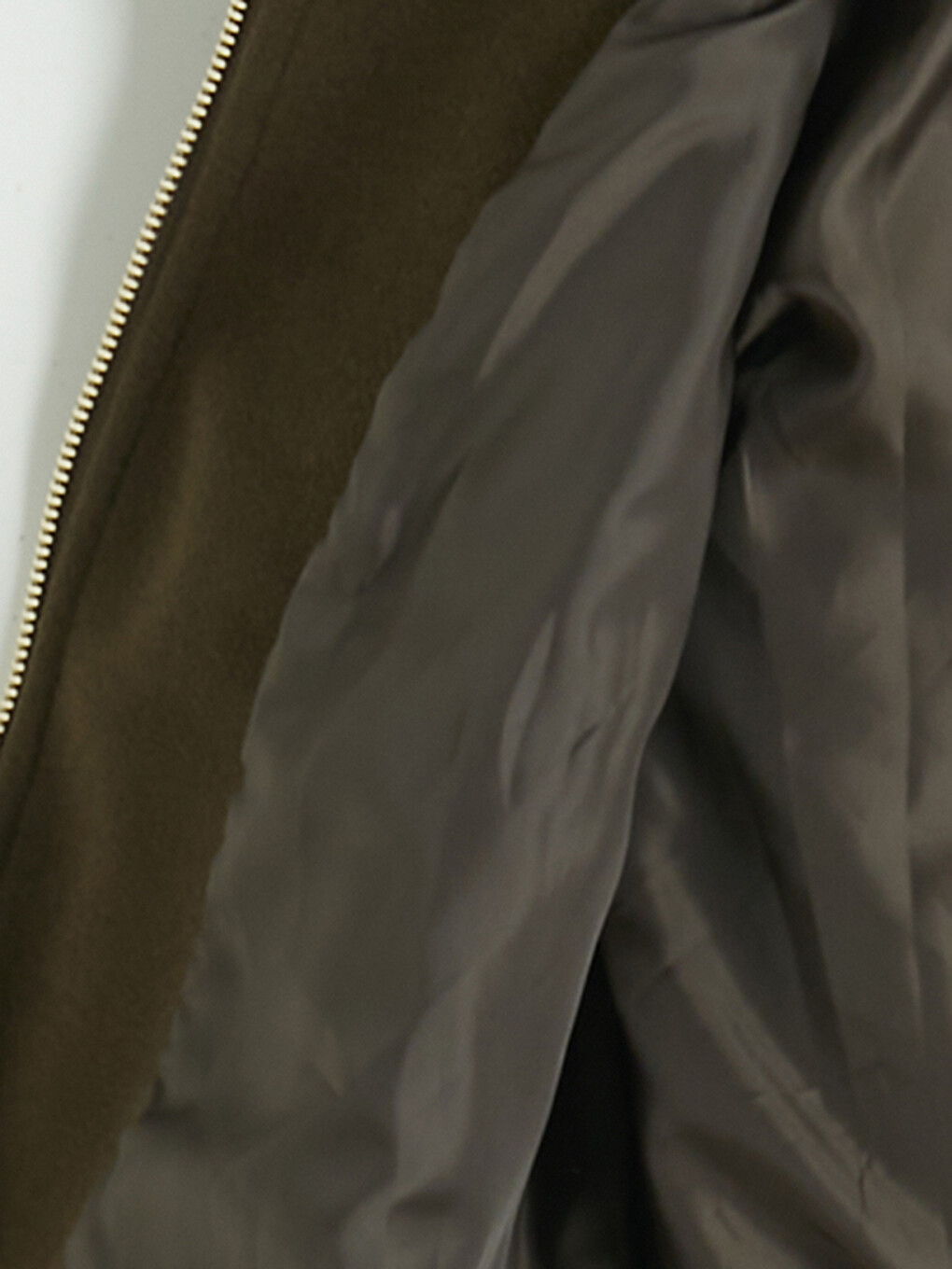 Woman Khaki Coatigan-7