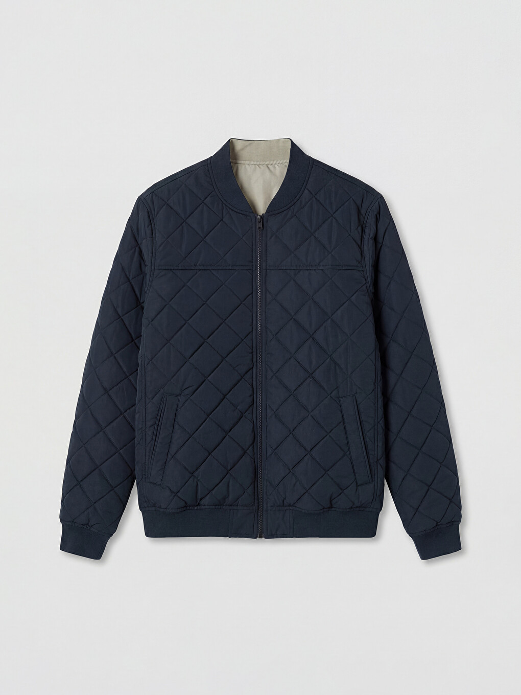 Man Indigo Puffer Coat-5