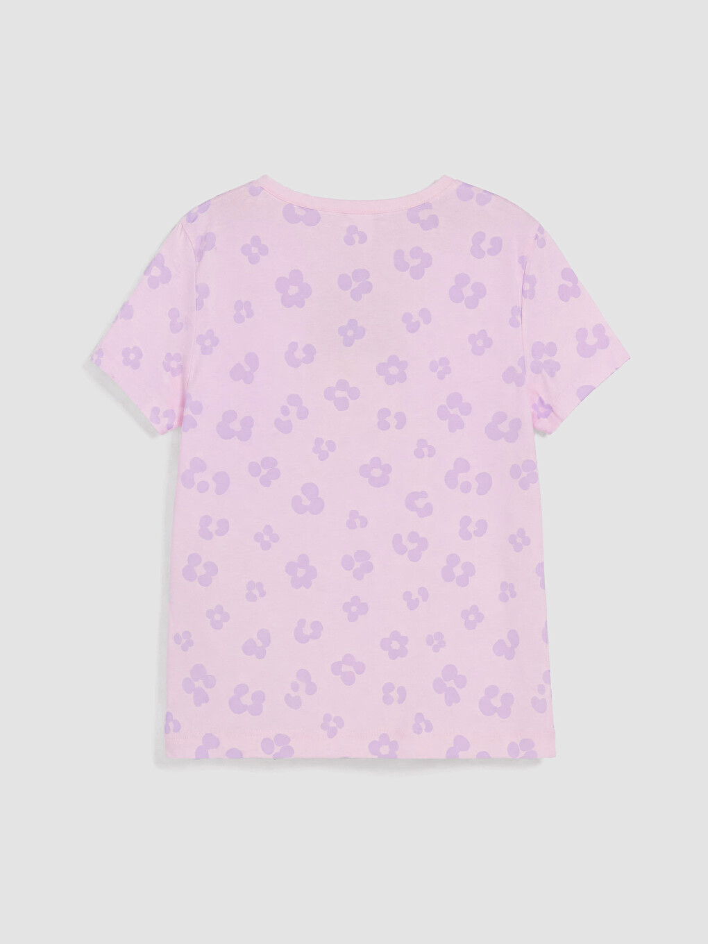 Pembe Desenli Kız Çocuk Pijama Takım-3
