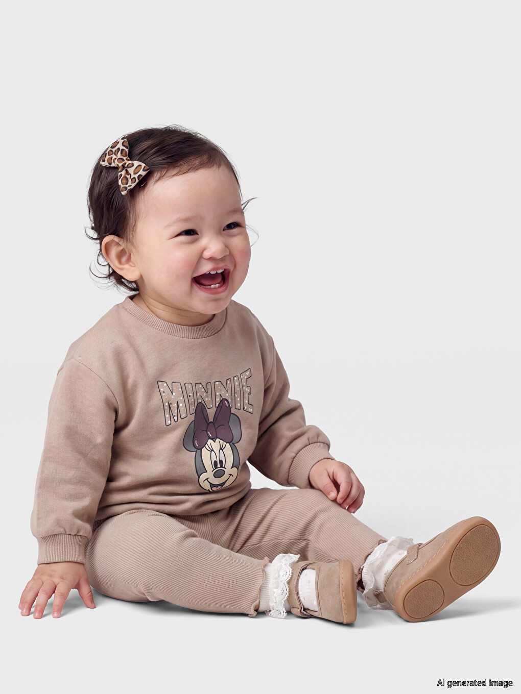 Minnie Mouse Printed Baby Girls' Set