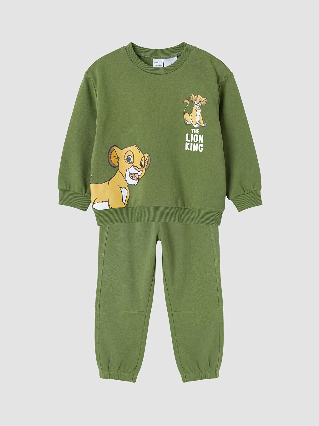 Lion King Printed Baby Boys' Set