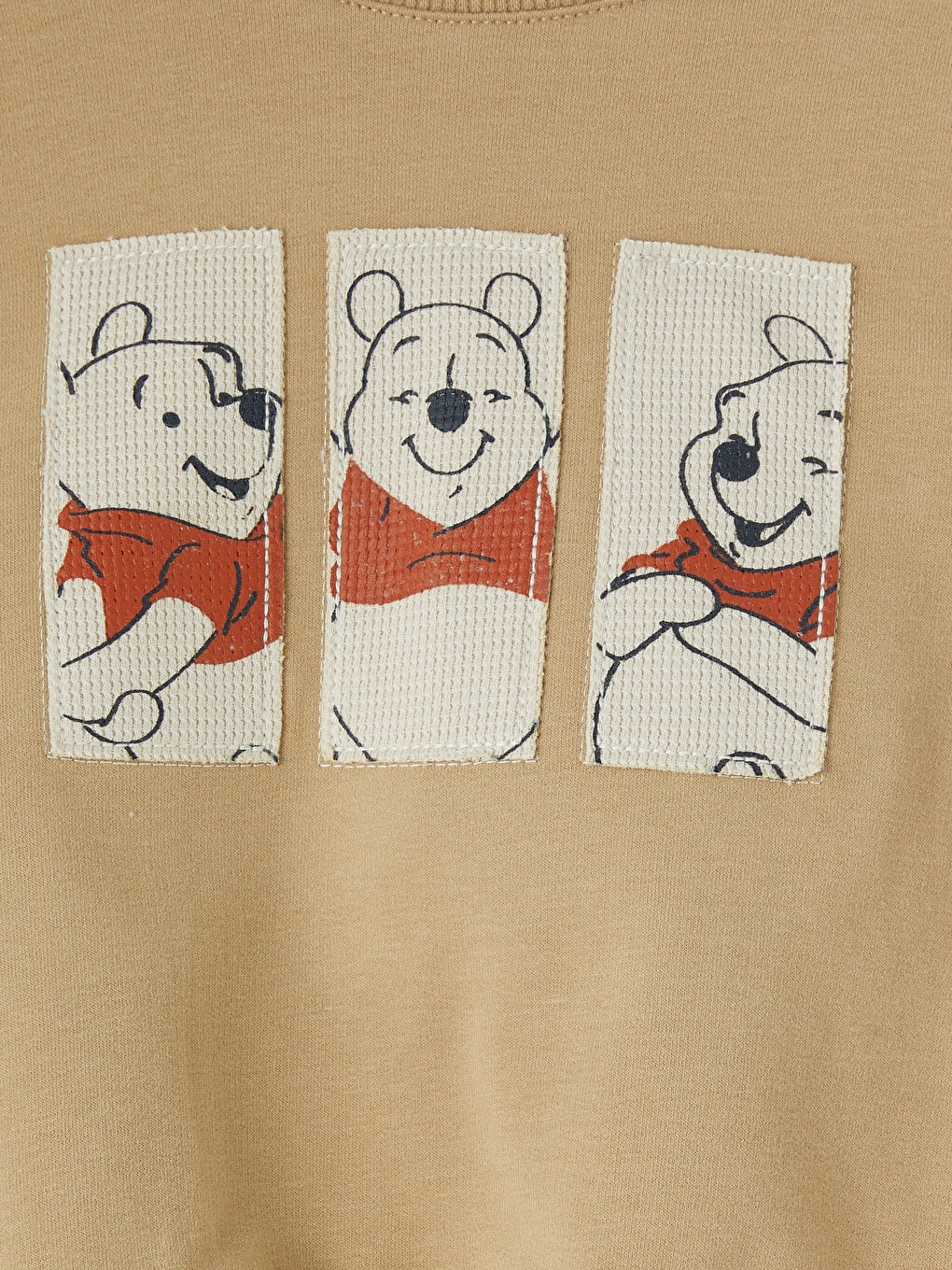 Winnie The Pooh Baskılı Erkek Bebek Takım-5