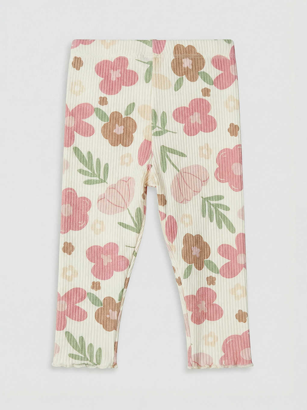 Floral Baby Girls' Sweatshirt And Leggings Set-4
