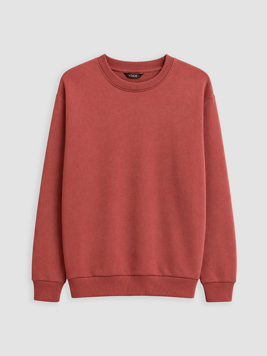 Crew Neck Men's Thick Sweatshirt