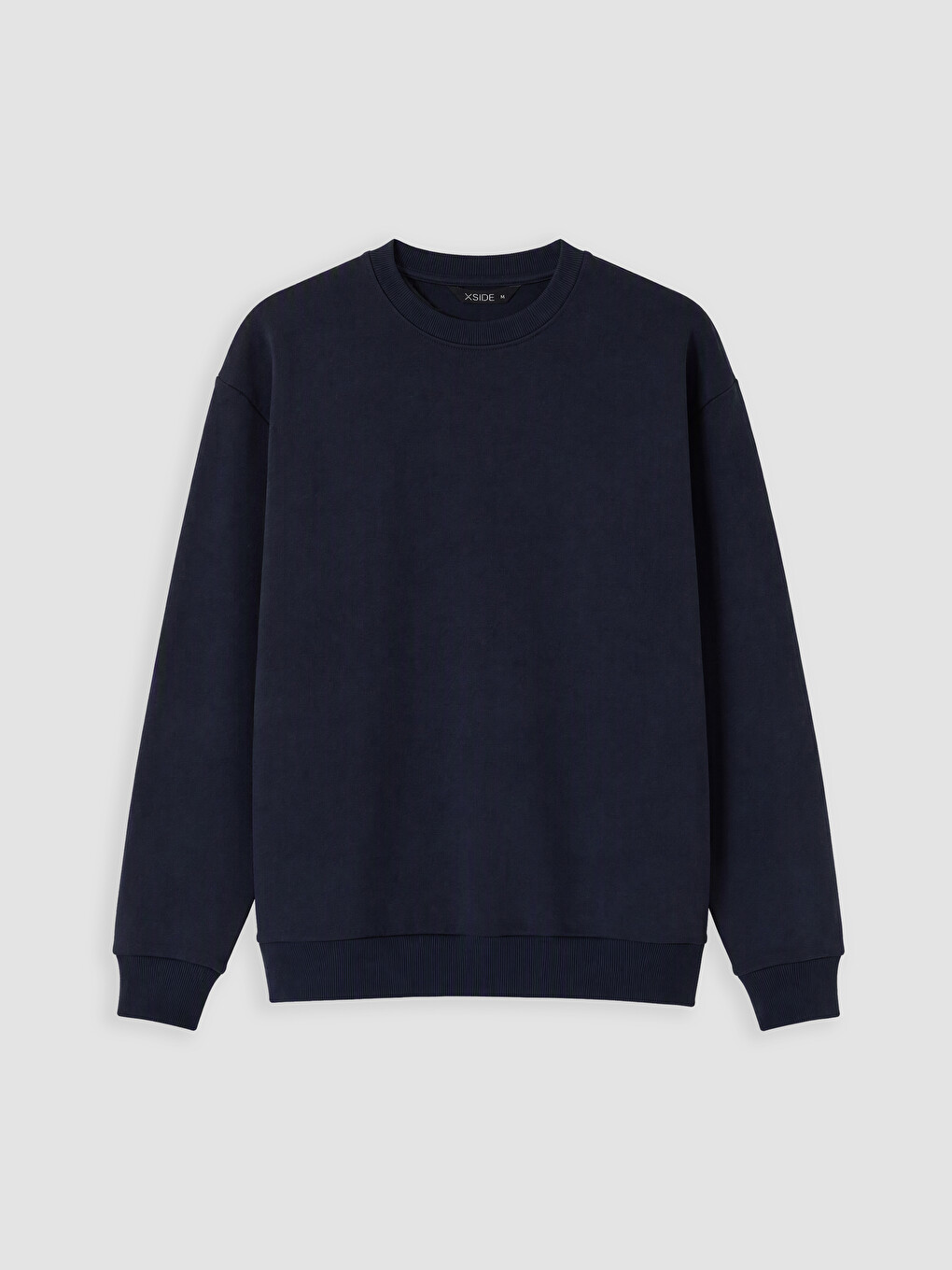Crew Neck Men's Thick Sweatshirt-4