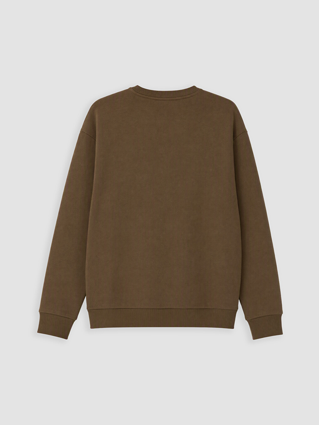 Crew Neck Men's Thick Sweatshirt-6