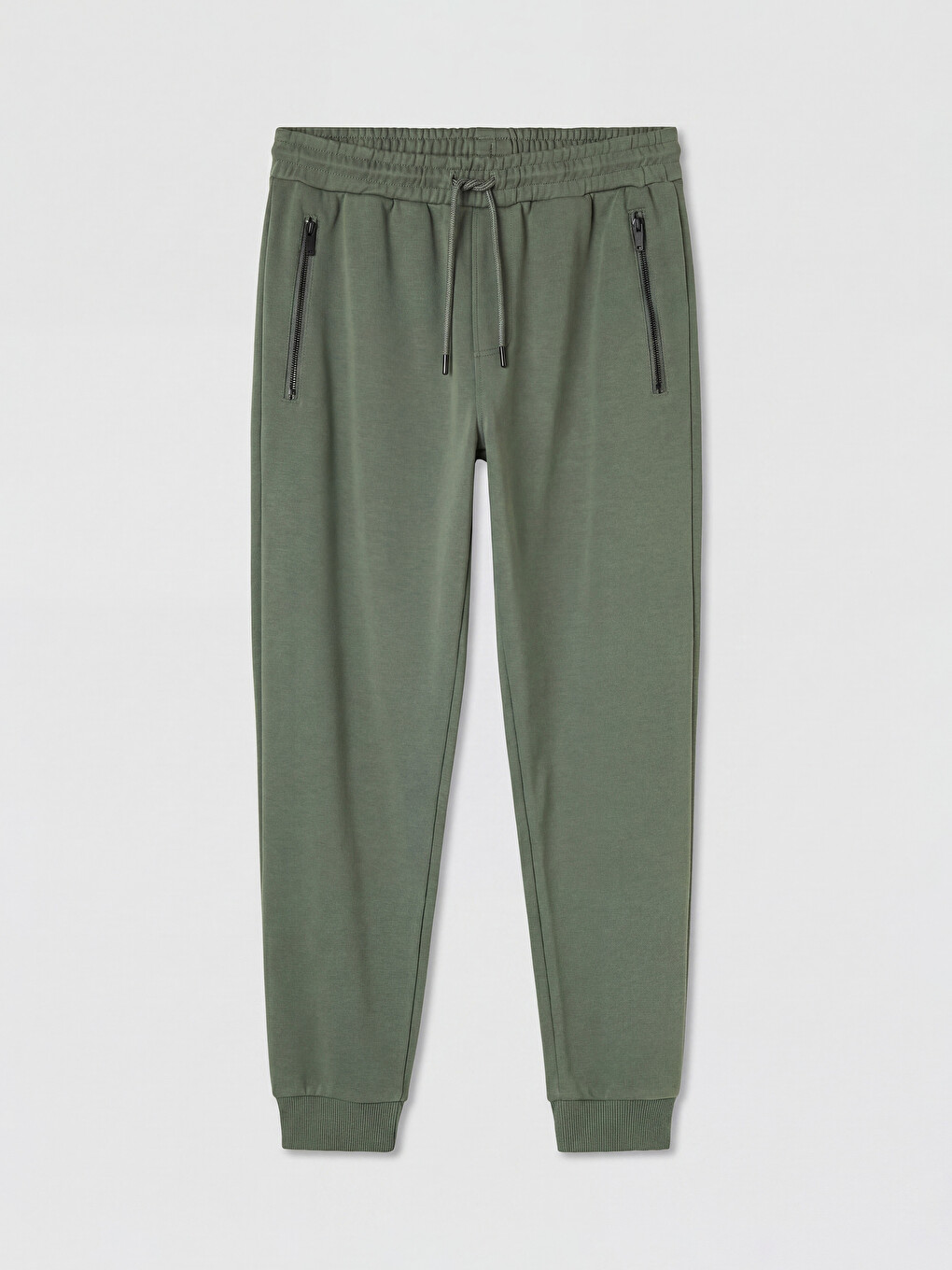 Yeşil Regular Fit Erkek Jogger Eşofman Altı-4