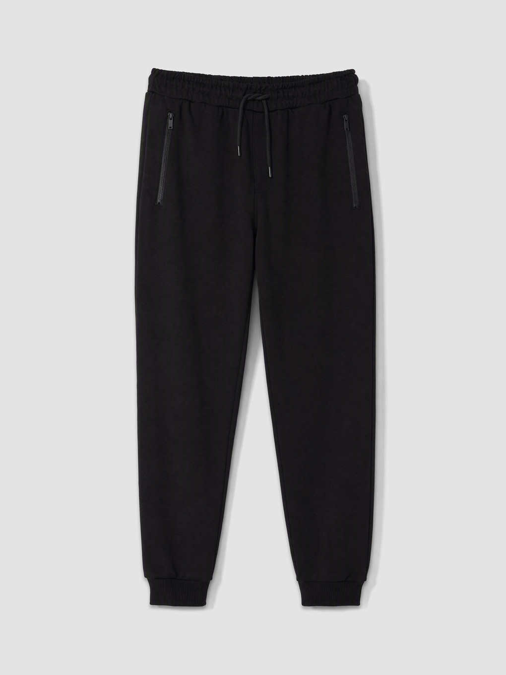 Siyah Regular Fit Erkek Jogger Eşofman Altı-4