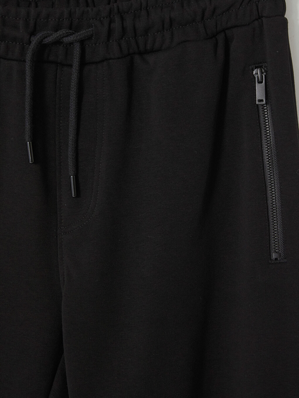 Siyah Regular Fit Erkek Jogger Eşofman Altı-6