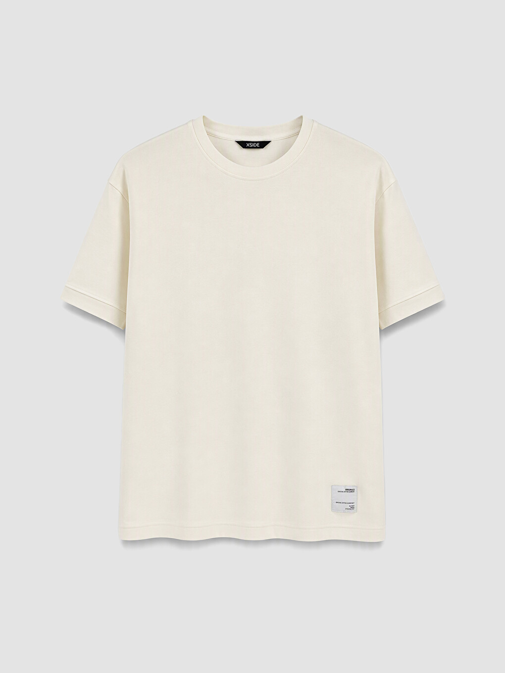 Man Ecru T-shirt
