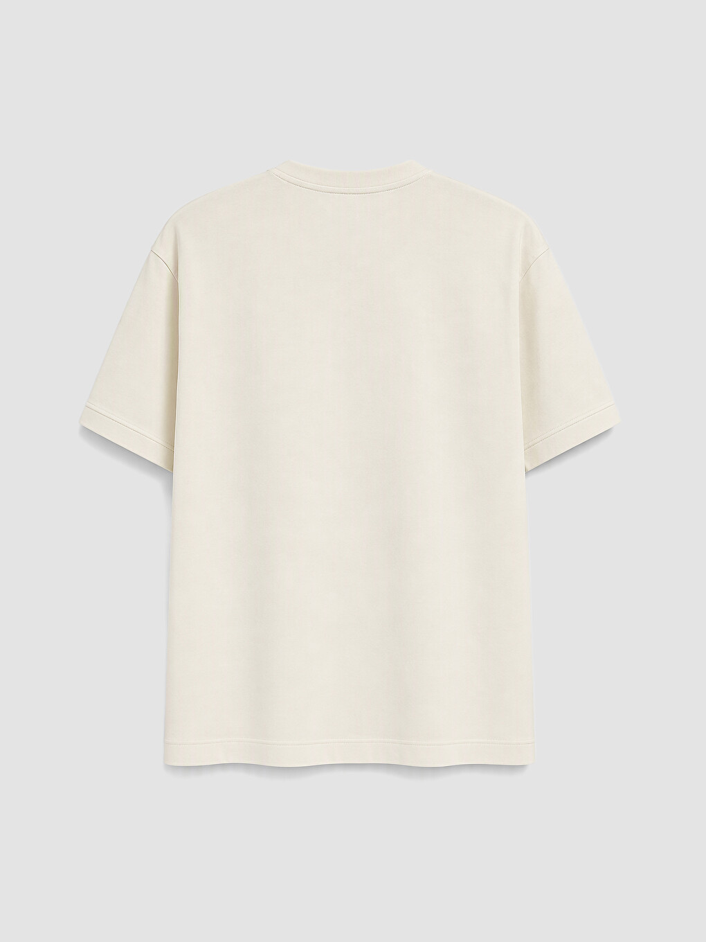 Man Ecru T-shirt-1