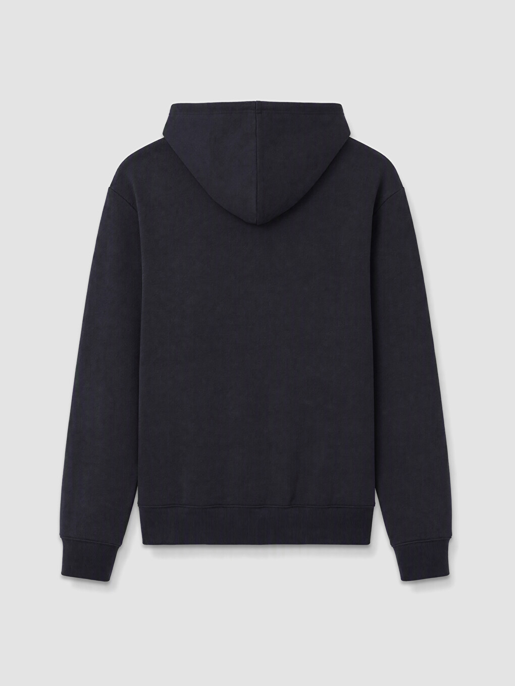Man Navy Zip-up Sweatshirt-4