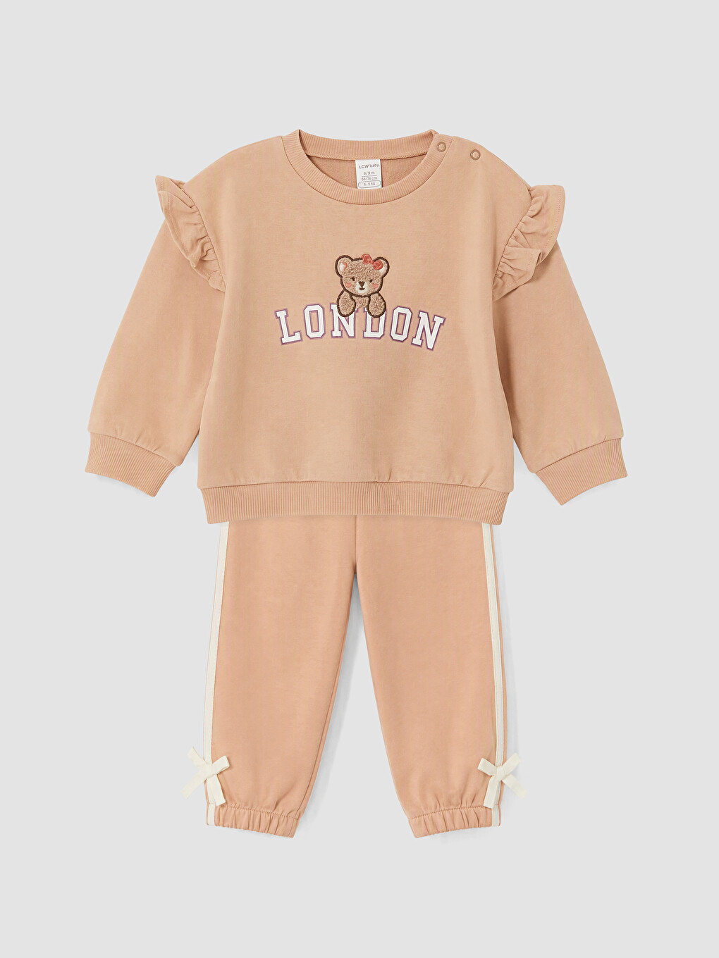 Baby Girl Brown Set