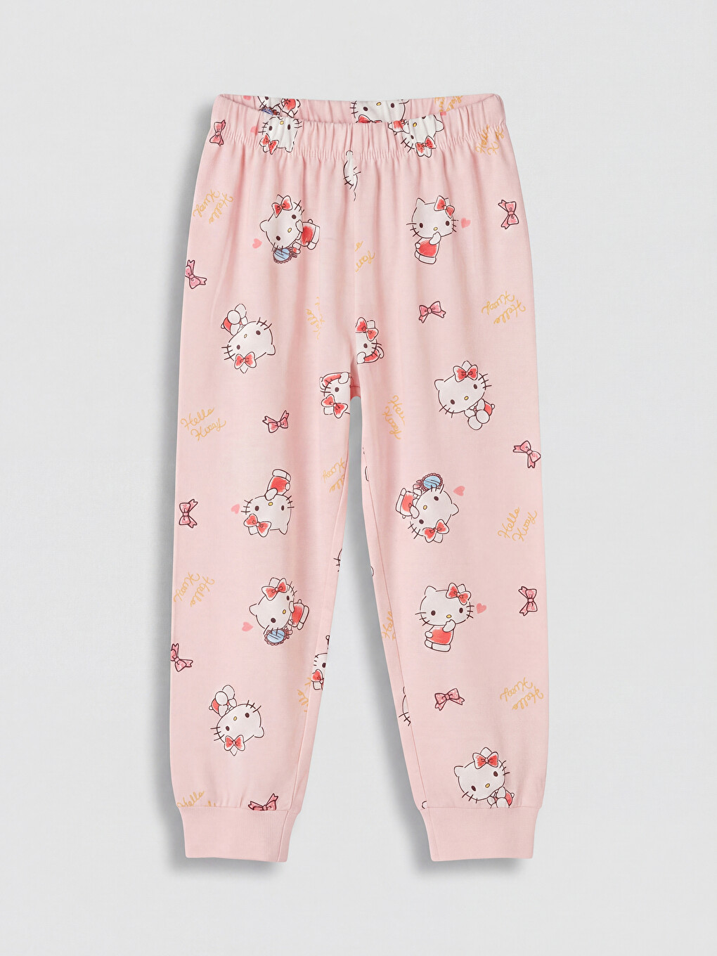 Hello Kitty Rundhalsausschnitt Mädchen Pyjama-set-3