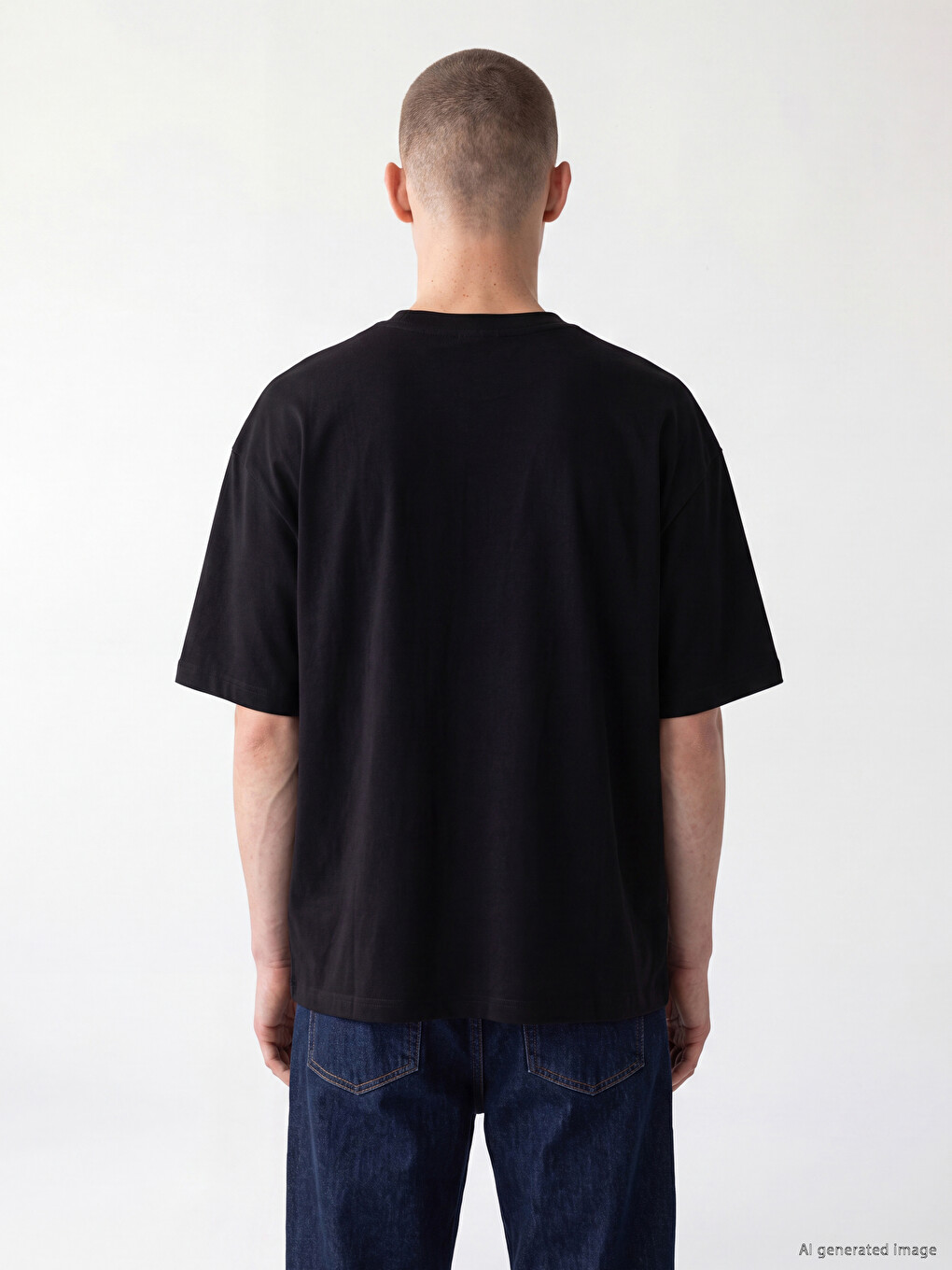 Tricou Negru Bărbat-2