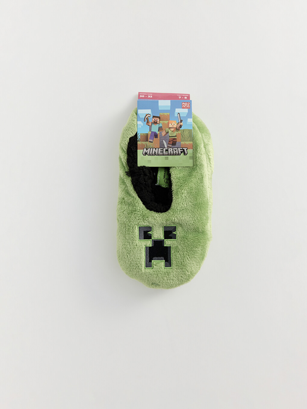 Minecraft Embroidered Boy Home Shoe