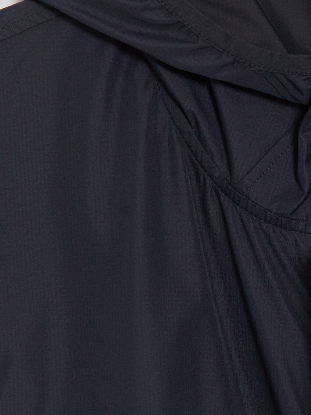 Lacivert Regular Fit Kapüşonlu Erkek Yağmurluk-7