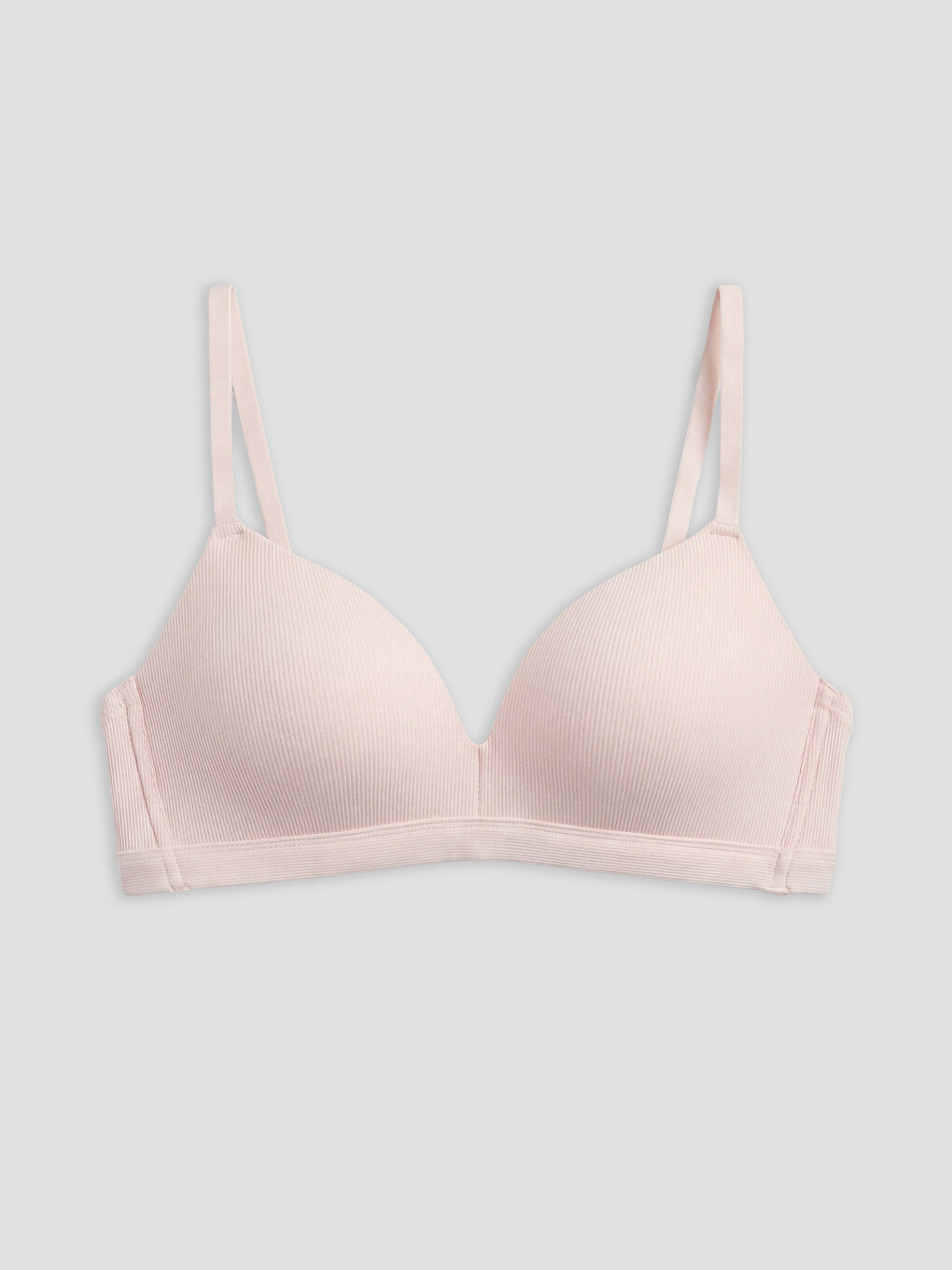 Non-wired Non-padded Triangle Bra