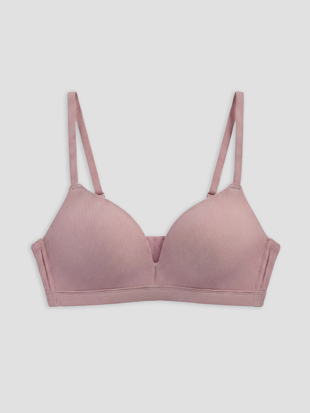 Non-wired Non-padded Triangle Bra