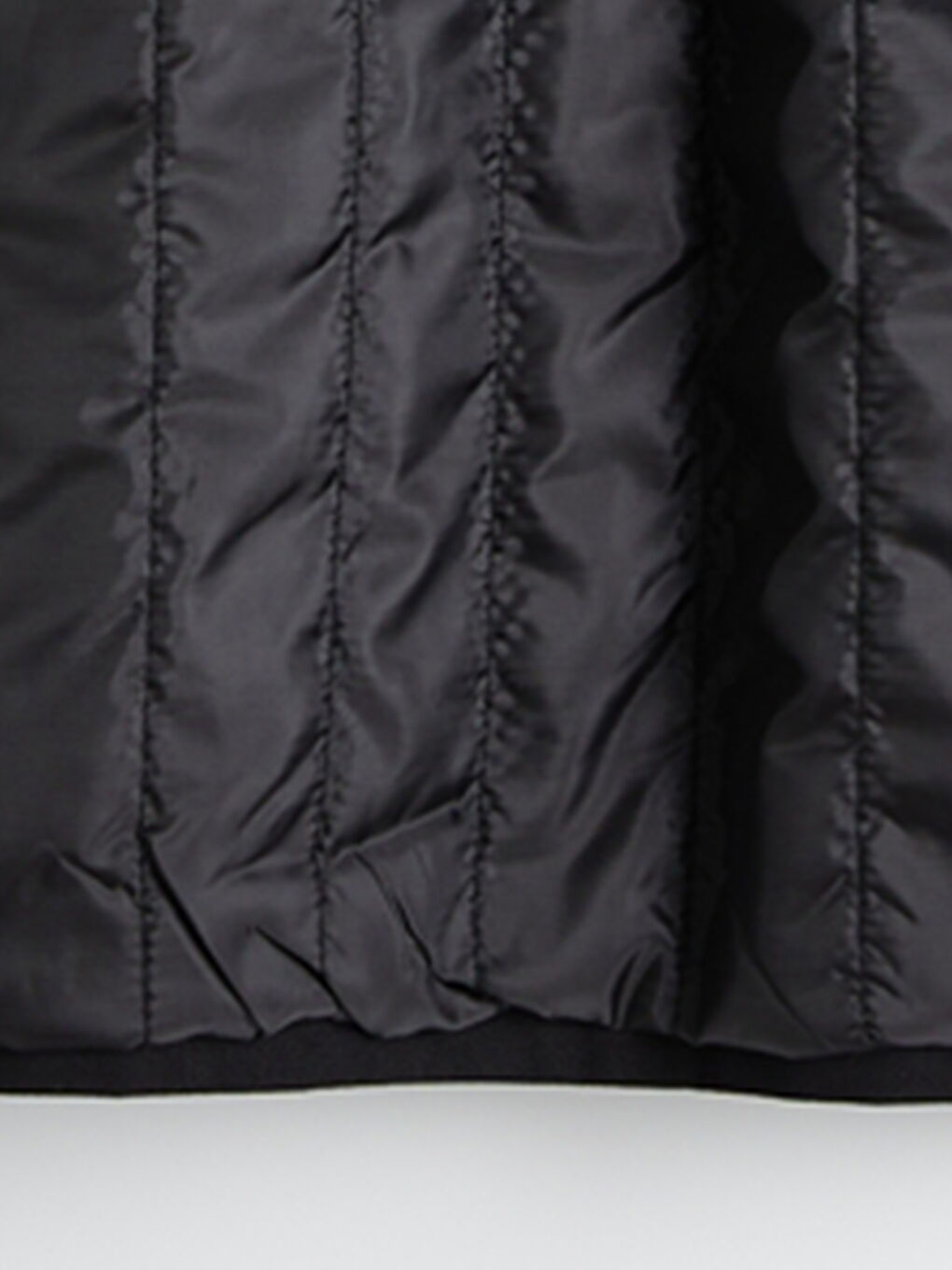 Siyah Rahat Kalıp Kadife Yaka Erkek Mont-6