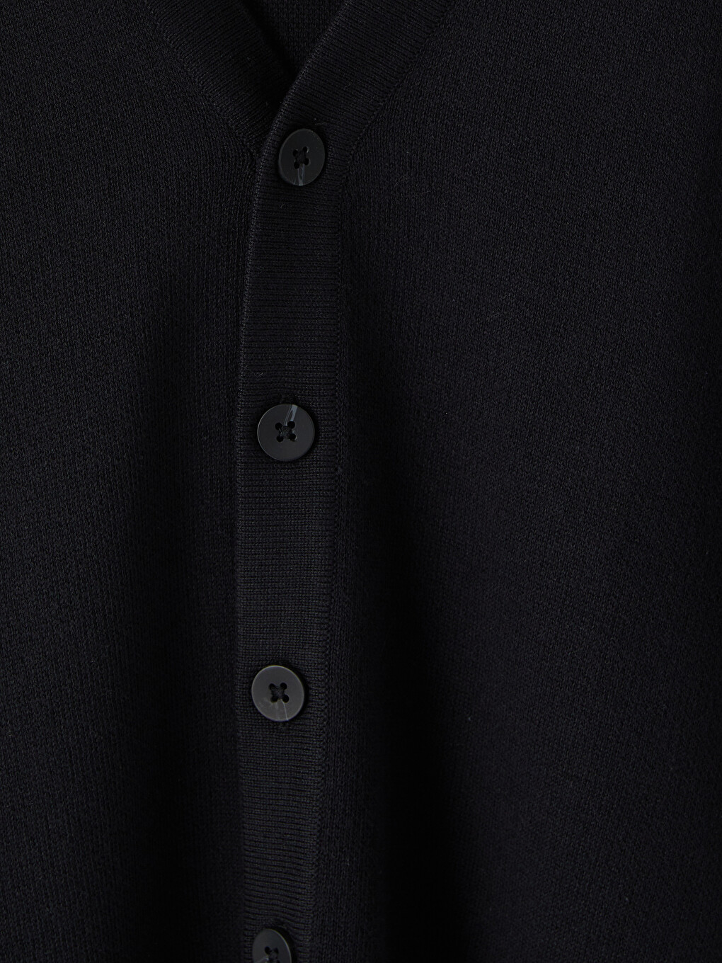 Man Black Cardigan-2