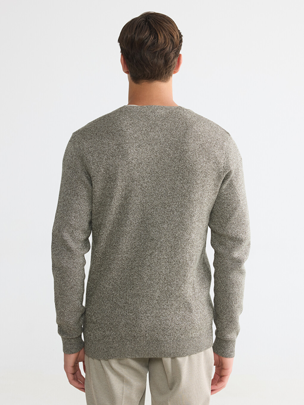 Cardigan Kaki Bărbat-3