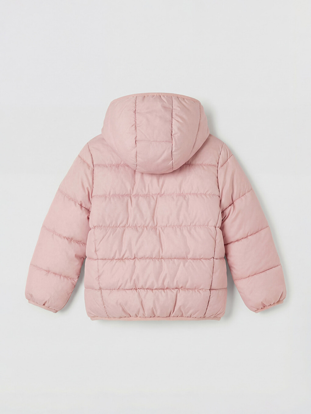 Mädchen Rosa Steppmantel-1