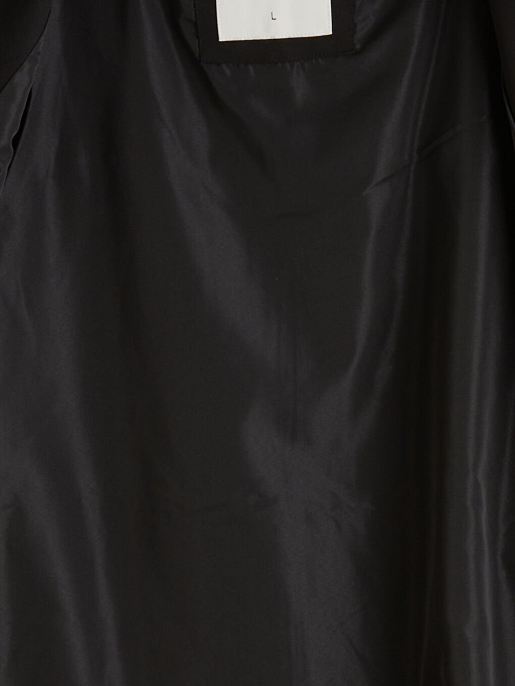 Siyah Standart Kalıp Kapüşonlu Erkek Yağmurluk-5