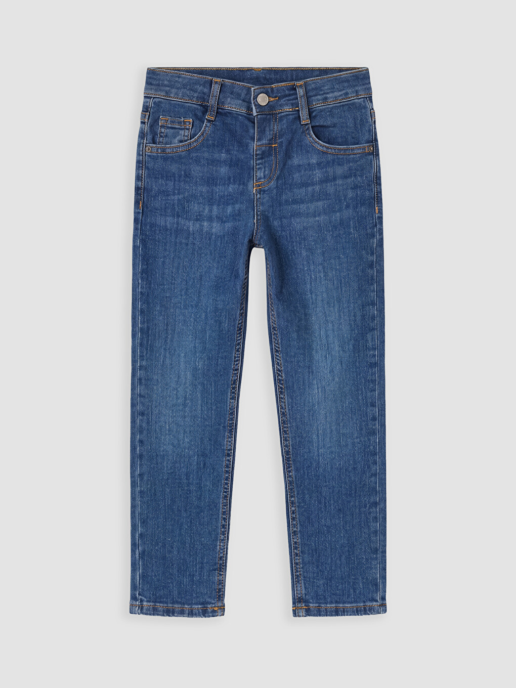 İndigo Slim Fit Erkek Çocuk Jean Pantolon