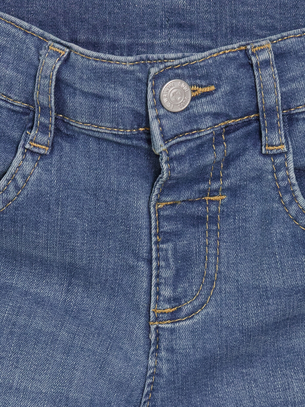 İndigo Slim Fit Erkek Çocuk Jean Pantolon-1