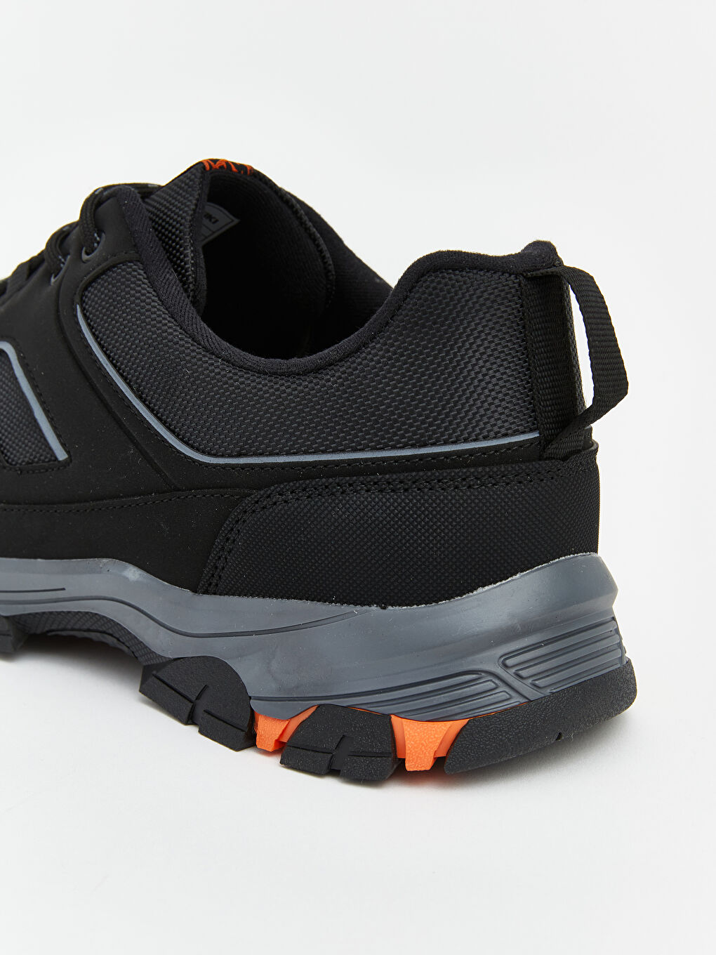Siyah Bağcıklı Erkek Trekking Spor Ayakkabı-4