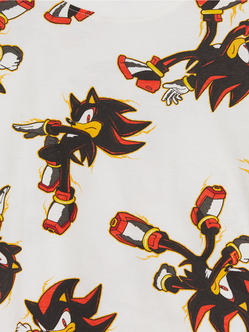 Siyah Sonic Baskılı Erkek Çocuk 2'li Takım-2