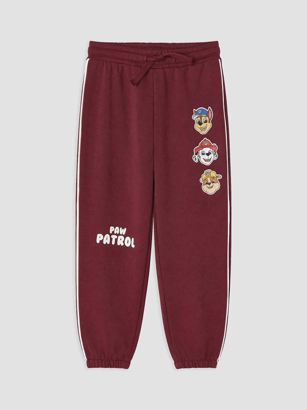 Bordo Paw Patrol Baskılı Erkek Çocuk Jogger Eşofman Altı