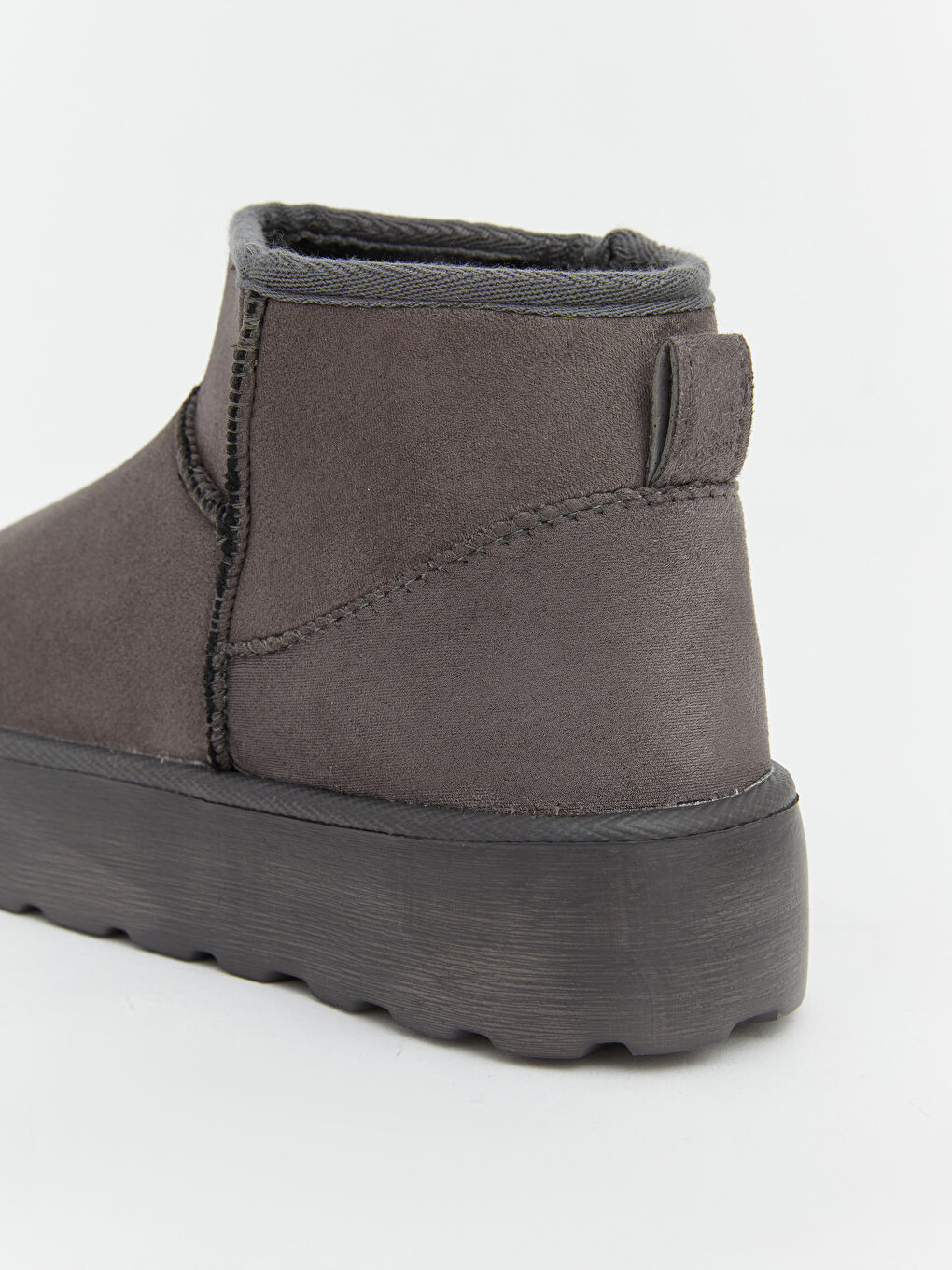 Antrasit  Suni Kürklü Kadın Bot	-4
