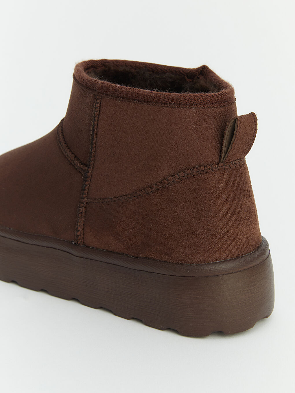 Kahverengi Süet Görünümlü Kadın Bot-3