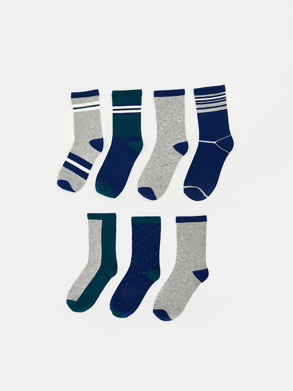 Chaussettes De Cheville Garçon À Motifs Lot De 7