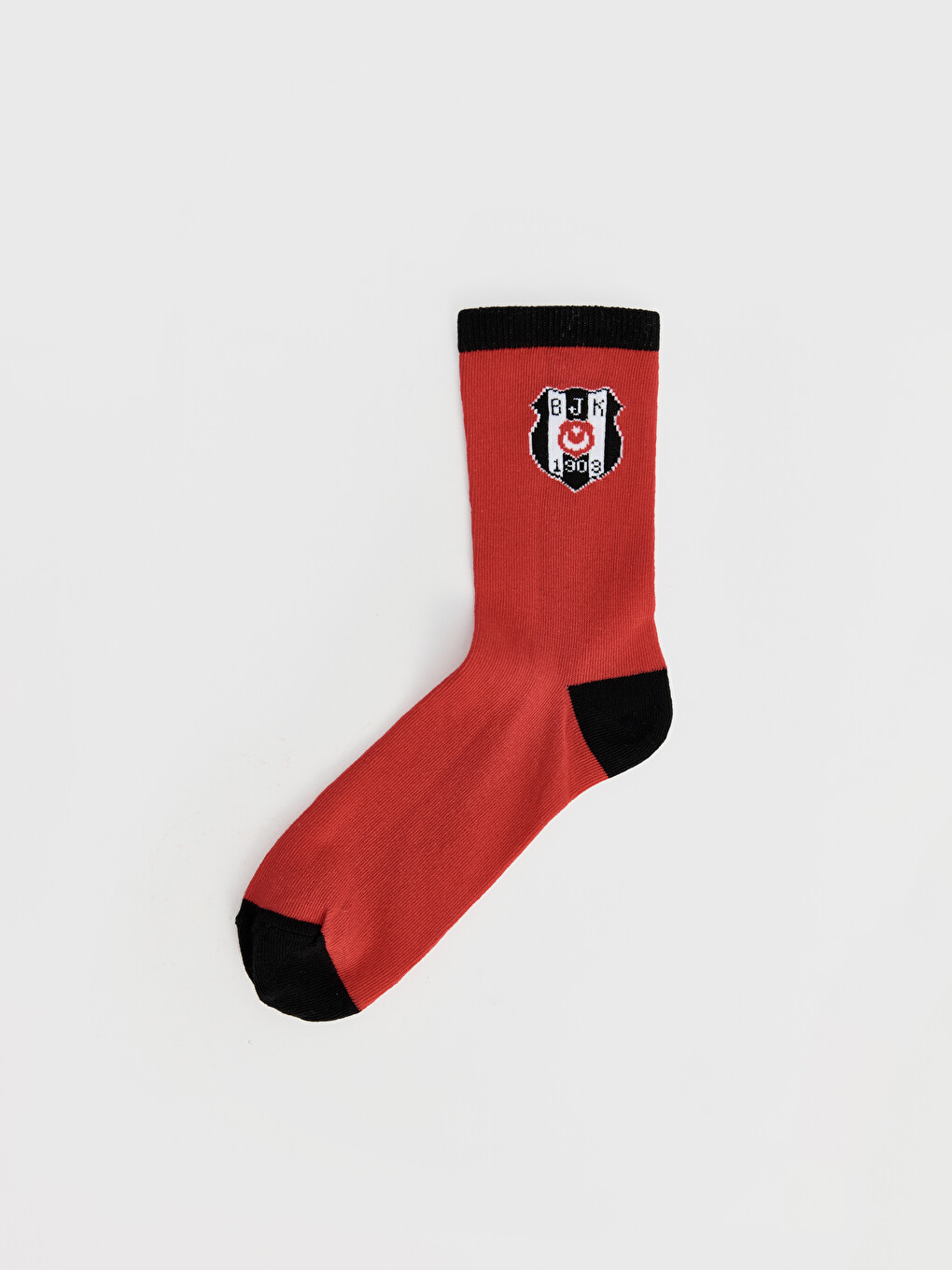 Karışık Beşiktaş Baskılı Erkek Çocuk Soket Çorap 5'li-1