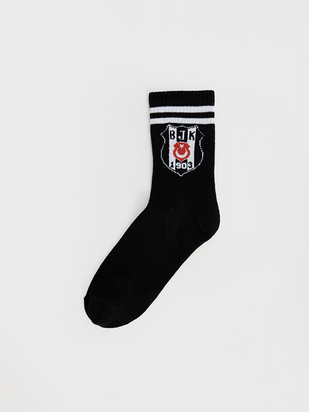 Karışık Beşiktaş Baskılı Erkek Çocuk Soket Çorap 5'li-4