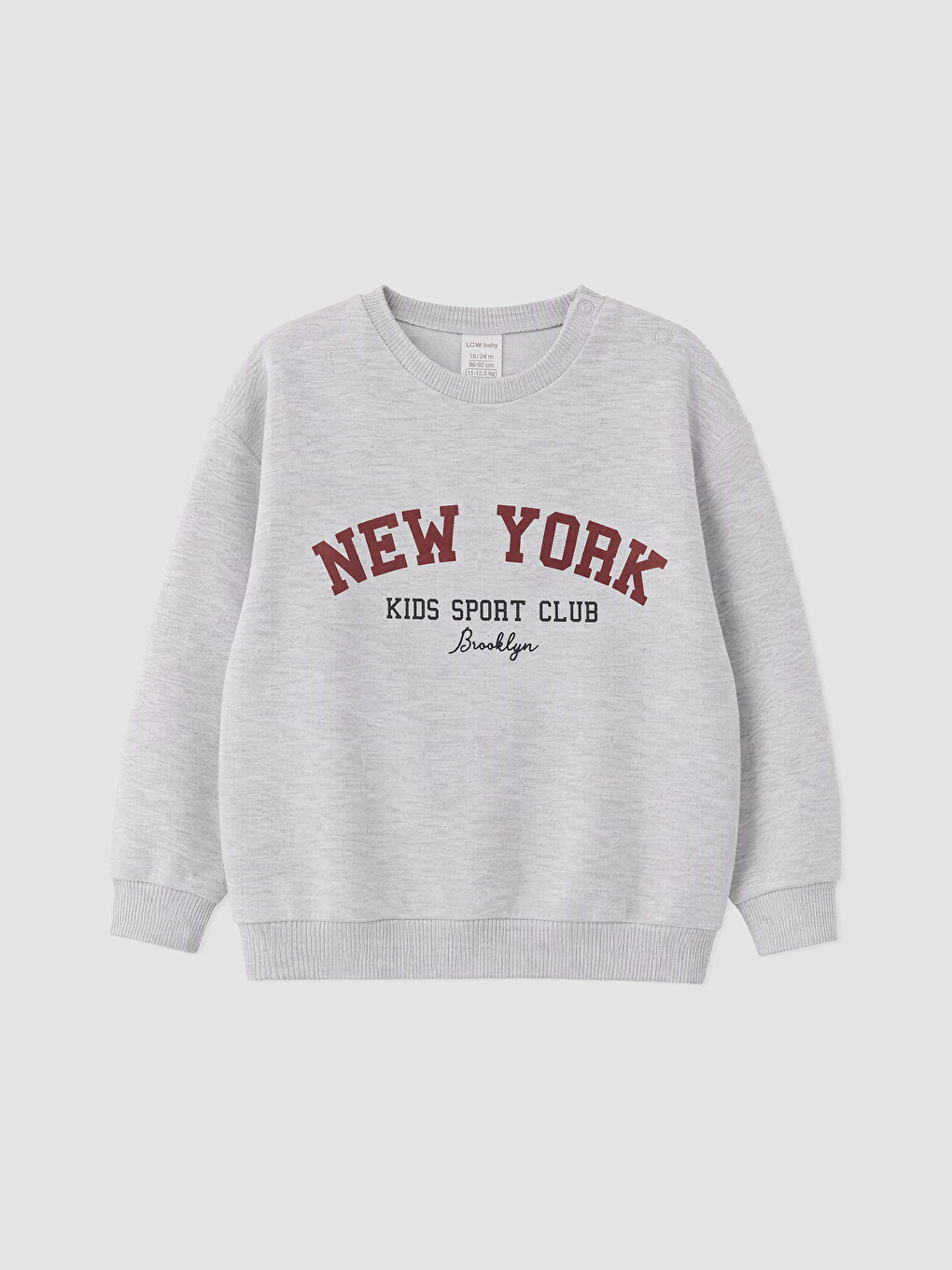 New York Printed Baby Boys' Tracksuit Set-3