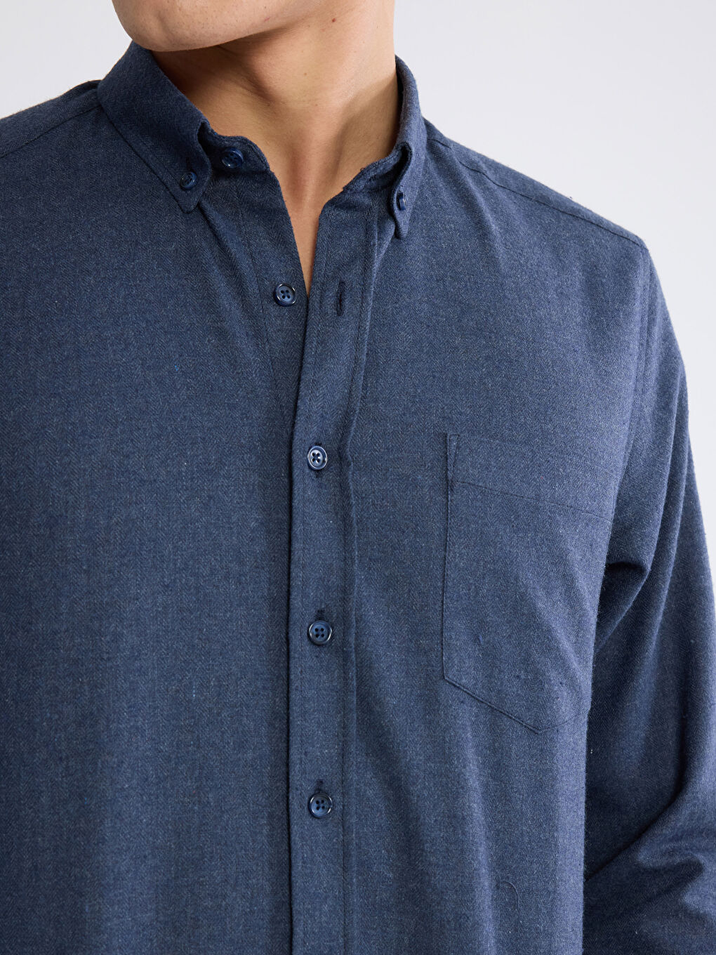 İndigo Regular Fit Erkek Gömlek-2