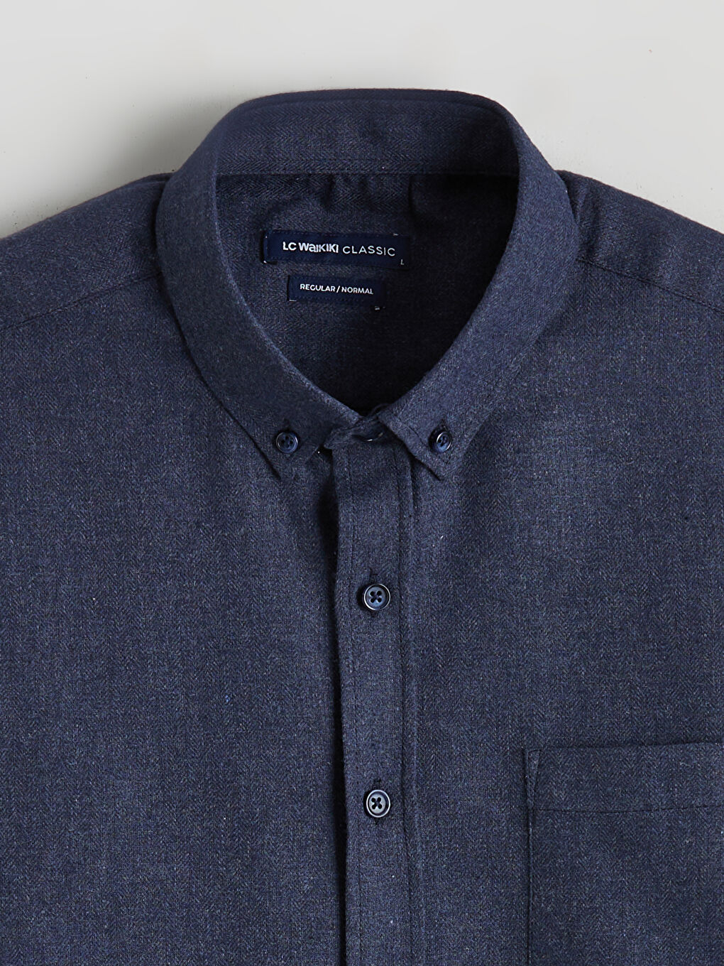 İndigo Regular Fit Erkek Gömlek-5