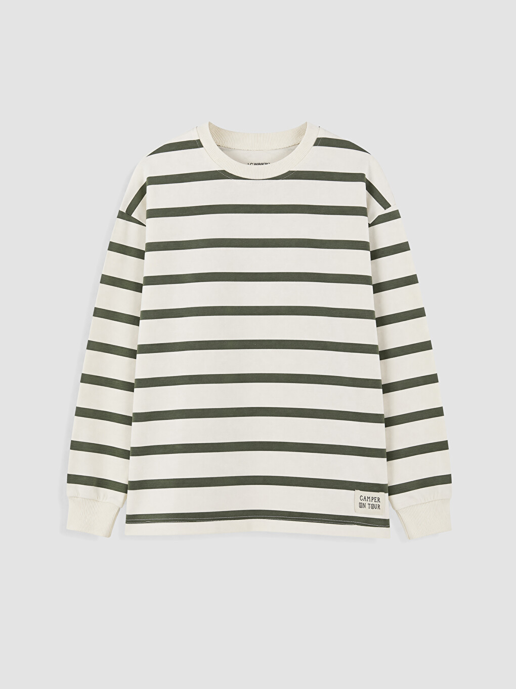 Crew Neck Striped Boys' T-shirt