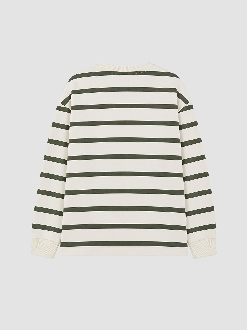 Crew Neck Striped Boys' T-shirt-2