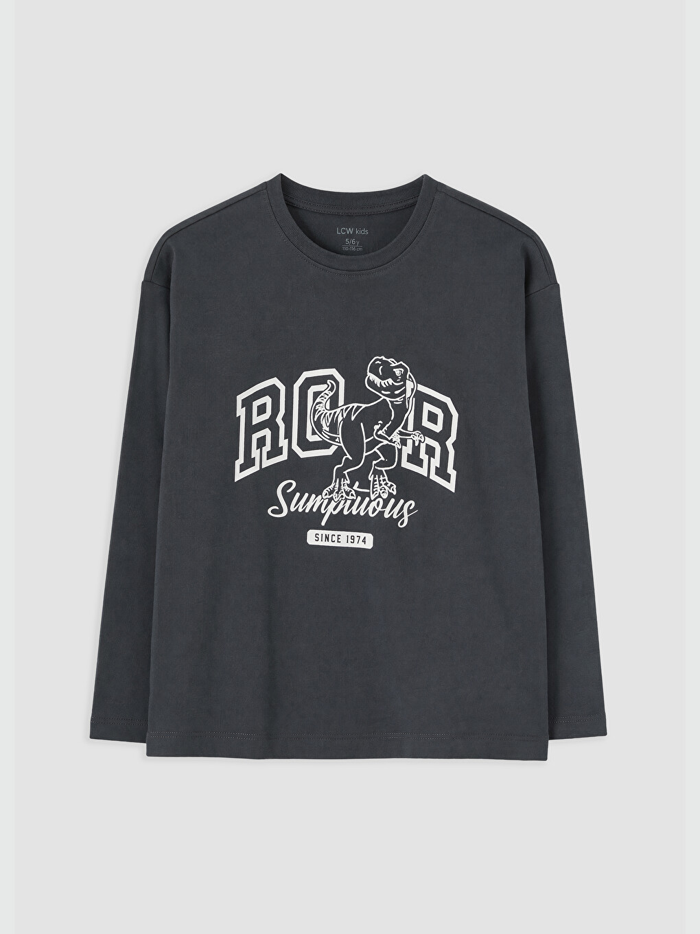 Junge Anthrazit T-shirt
