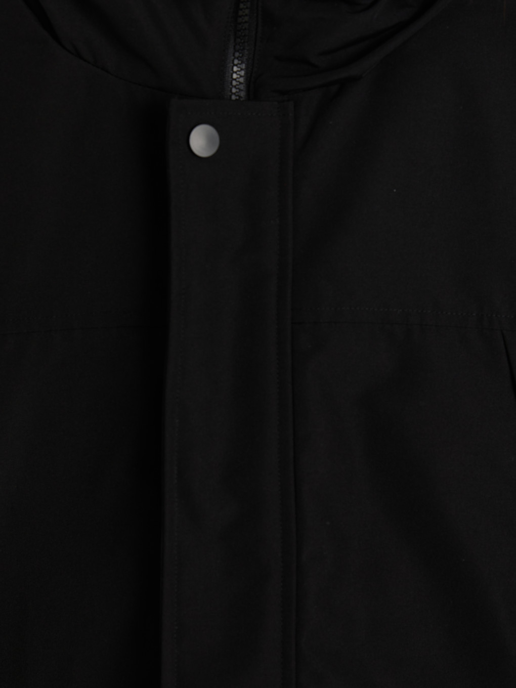Regular Fit Fur Collar Men's Coat-5