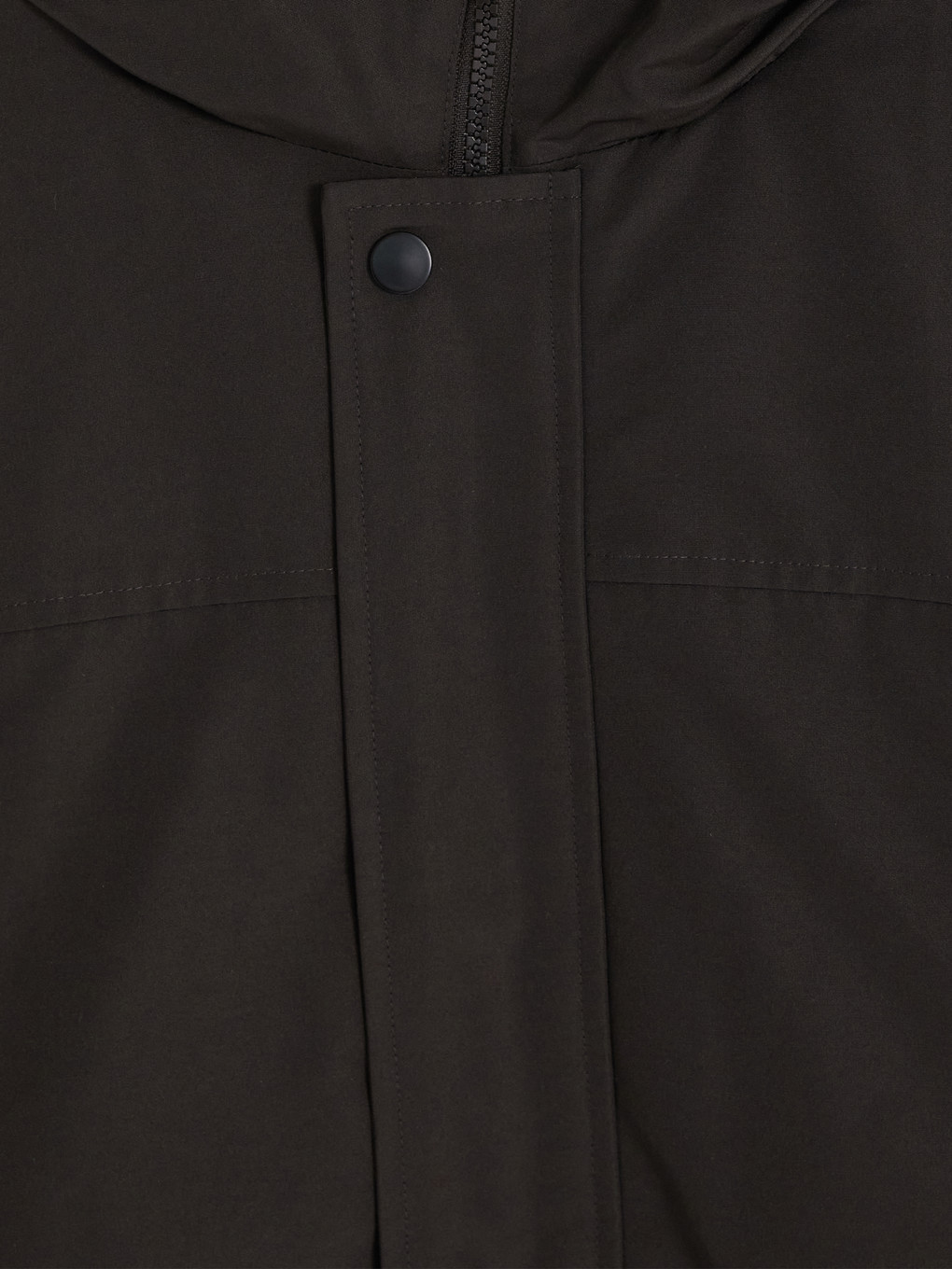 Regular Fit Kürk Yakalı Erkek Mont-4